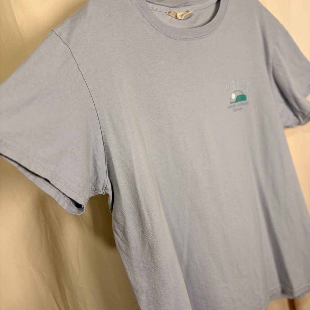 Simply Southern Country Club Pickleball Dog T-Shirt Light Blue Short Sleeve LG - Picture 6 of 8